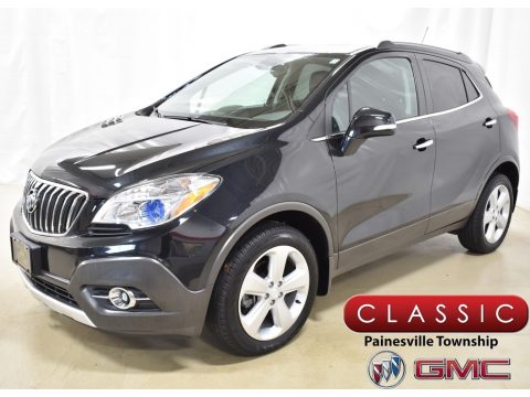 Carbon Black Metallic Buick Encore Convenience AWD.  Click to enlarge.