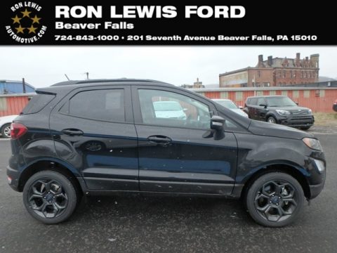 Shadow Black Ford EcoSport SES 4WD.  Click to enlarge.