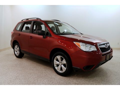 Venetian Red Pearl Subaru Forester 2.5i.  Click to enlarge.