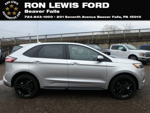 Ingot Silver Ford Edge ST AWD.  Click to enlarge.