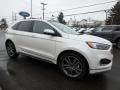 Front 3/4 View of 2019 Ford Edge Titanium AWD #3
