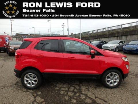 Race Red Ford EcoSport SE 4WD.  Click to enlarge.