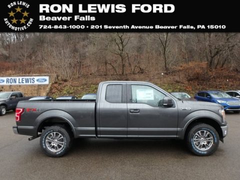 Magnetic Ford F150 Lariat SuperCab 4x4.  Click to enlarge.