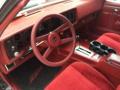  1980 Chevrolet Camaro Carmine Red Interior #2