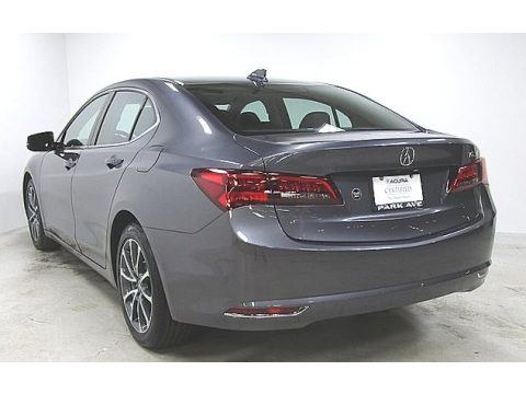 Modern Steel Metallic Acura TLX V6 Technology Sedan.  Click to enlarge.