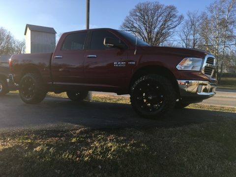 Deep Cherry Red Crystal Pearl Ram 1500 SLT Crew Cab 4x4.  Click to enlarge.