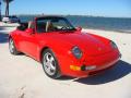 Front 3/4 View of 1995 Porsche 911 Carrera Cabriolet #1