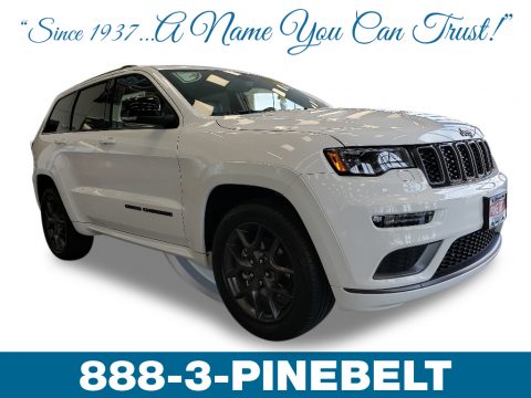 Bright White Jeep Grand Cherokee Limited 4x4.  Click to enlarge.