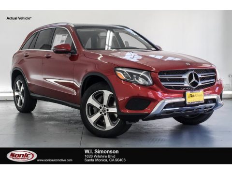 designo Cardinal Red Metallic Mercedes-Benz GLC 300 4Matic.  Click to enlarge.