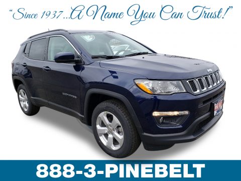 Jazz Blue Pearl Jeep Compass Latitude 4x4.  Click to enlarge.