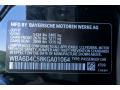 BMW Color Code 475 Black Sapphire Metallic #11