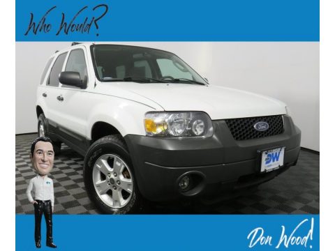 Oxford White Ford Escape XLT V6 4WD.  Click to enlarge.