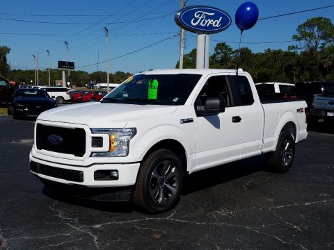 Oxford White Ford F150 STX SuperCab.  Click to enlarge.
