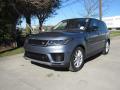 Front 3/4 View of 2019 Land Rover Range Rover Sport SE #12