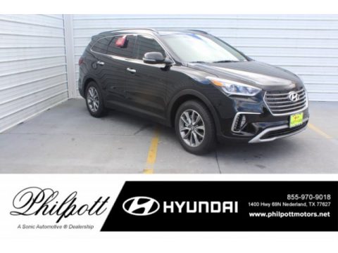 Becketts Black Hyundai Santa Fe XL SE.  Click to enlarge.