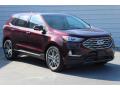 Front 3/4 View of 2019 Ford Edge Titanium #2