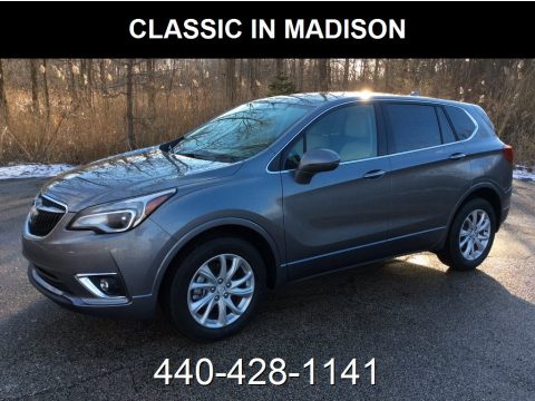 Satin Steel Gray Metallic Buick Envision Preferred AWD.  Click to enlarge.