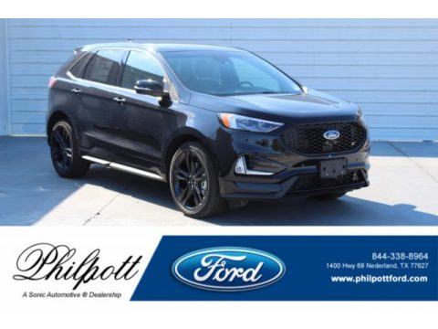 Agate Black Ford Edge ST AWD.  Click to enlarge.