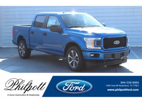 Velocity Blue Ford F150 STX SuperCrew.  Click to enlarge.