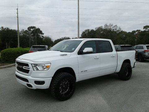 Bright White Ram 1500 Big Horn Crew Cab 4x4.  Click to enlarge.