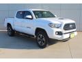 Front 3/4 View of 2019 Toyota Tacoma TRD Sport Double Cab #2
