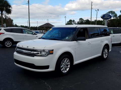 Oxford White Ford Flex SE.  Click to enlarge.