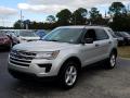 Front 3/4 View of 2019 Ford Explorer FWD #1