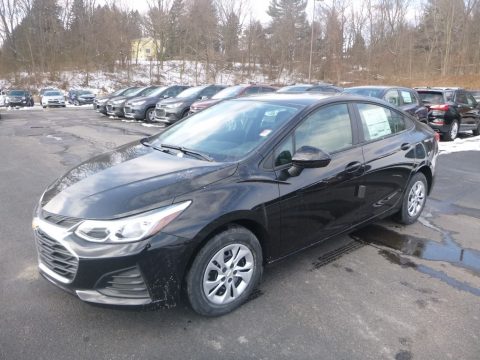 Mosaic Black Metallic Chevrolet Cruze LS.  Click to enlarge.