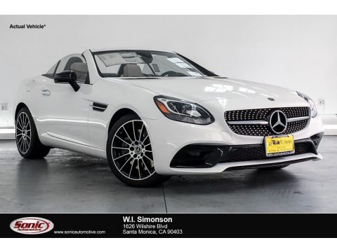 Polar White Mercedes-Benz SLC 300 Roadster. Click to enlarge. Polar White Mercedes-Benz SLC 300 Roadster. Click to enlarge.