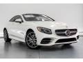 Front 3/4 View of 2019 Mercedes-Benz S 560 4Matic Coupe #12