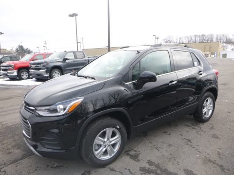 Mosaic Black Metallic Chevrolet Trax LT AWD.  Click to enlarge.