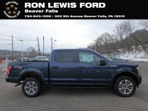 Blue Jeans Ford F150 STX SuperCrew 4x4.  Click to enlarge.
