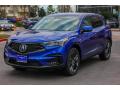 Front 3/4 View of 2019 Acura RDX A-Spec AWD #3