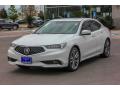 Front 3/4 View of 2019 Acura TLX V6 SH-AWD Advance Sedan #3