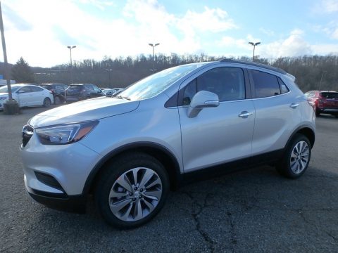 Quicksilver Metallic Buick Encore Preferred AWD.  Click to enlarge.