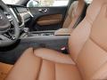  2019 Volvo XC60 Maroon Brown Interior #7