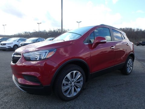 Winterberry Red Metallic Buick Encore Preferred.  Click to enlarge.