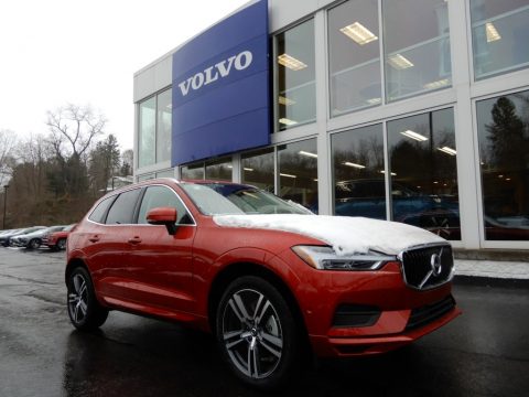 Fusion Red Metallic Volvo XC60 T6 AWD Momentum.  Click to enlarge.