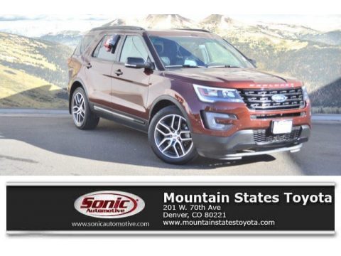 Bronze Fire Metallic Ford Explorer Sport 4WD.  Click to enlarge.