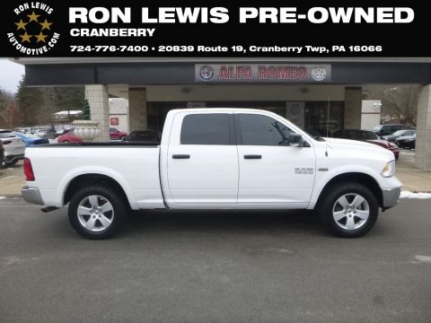 Bright White Ram 1500 Big Horn Crew Cab 4x4.  Click to enlarge.