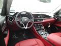  2019 Alfa Romeo Stelvio Red Interior #18