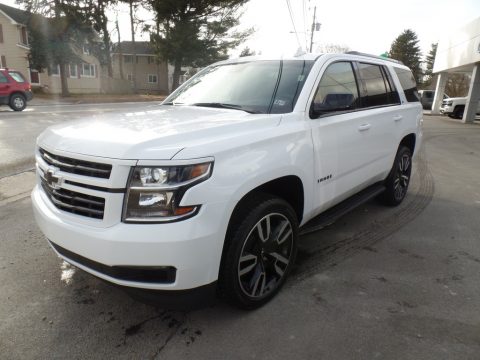 Summit White Chevrolet Tahoe LT 4WD.  Click to enlarge.