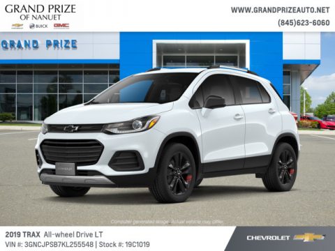 Summit White Chevrolet Trax LT AWD.  Click to enlarge.