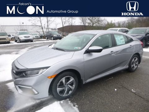 Lunar Silver Metallic Honda Civic LX Sedan. Click to enlarge. Lunar Silver Metallic Honda Civic LX Sedan. Click to enlarge.