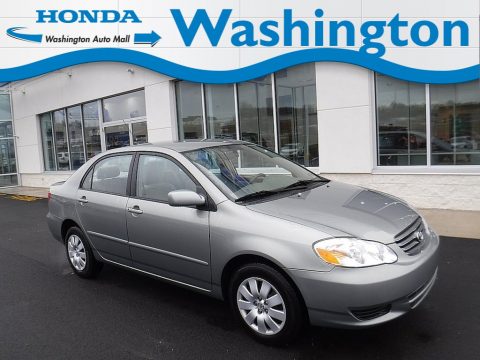 Mineral Green Toyota Corolla LE.  Click to enlarge.