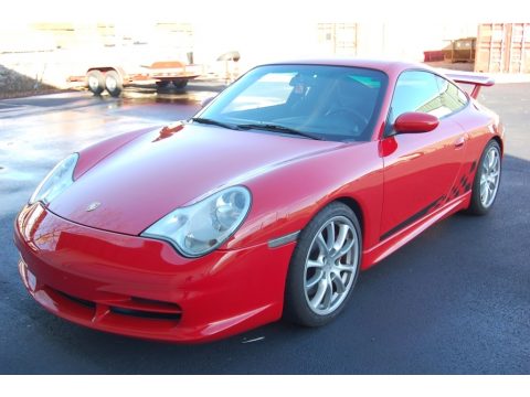 Guards Red Porsche 911 GT3.  Click to enlarge.