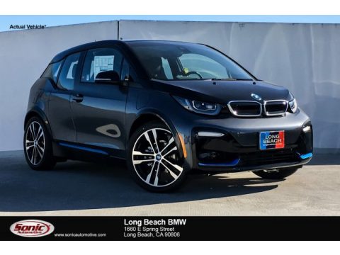 Mineral Grey BMW i3 S with Range Extender.  Click to enlarge.