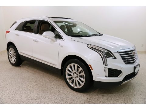 Crystal White Tricoat Cadillac XT5 Platinum AWD.  Click to enlarge.