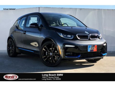 Mineral Grey BMW i3 S with Range Extender.  Click to enlarge.