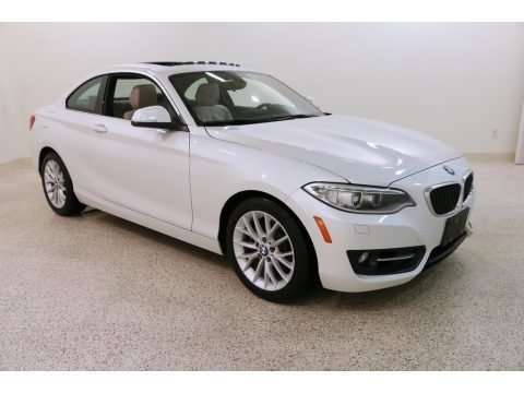 Mineral White Metallic BMW 2 Series 228i Coupe.  Click to enlarge.